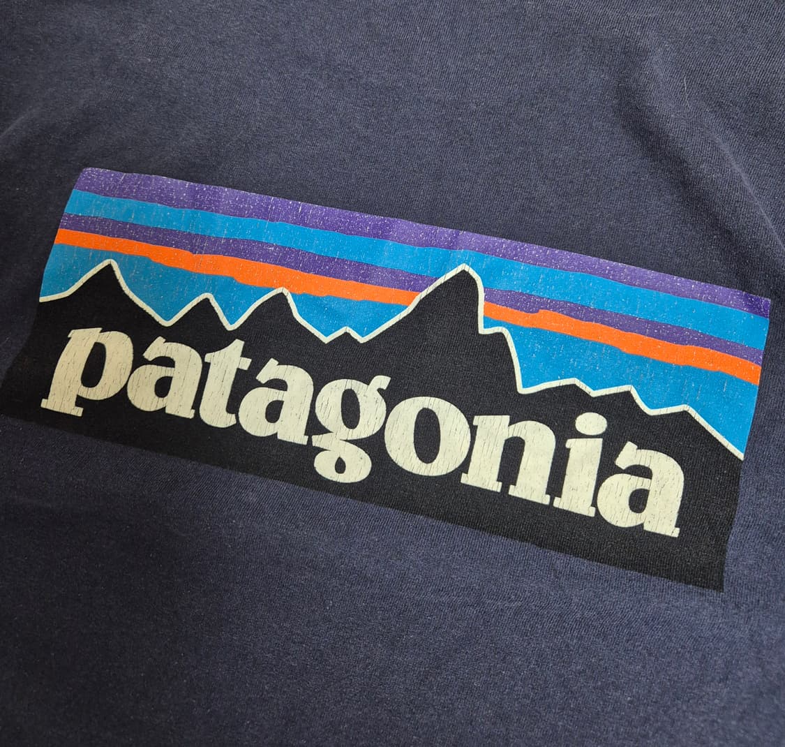 파타고니아 빅로고 긴팔티 상품이미지4