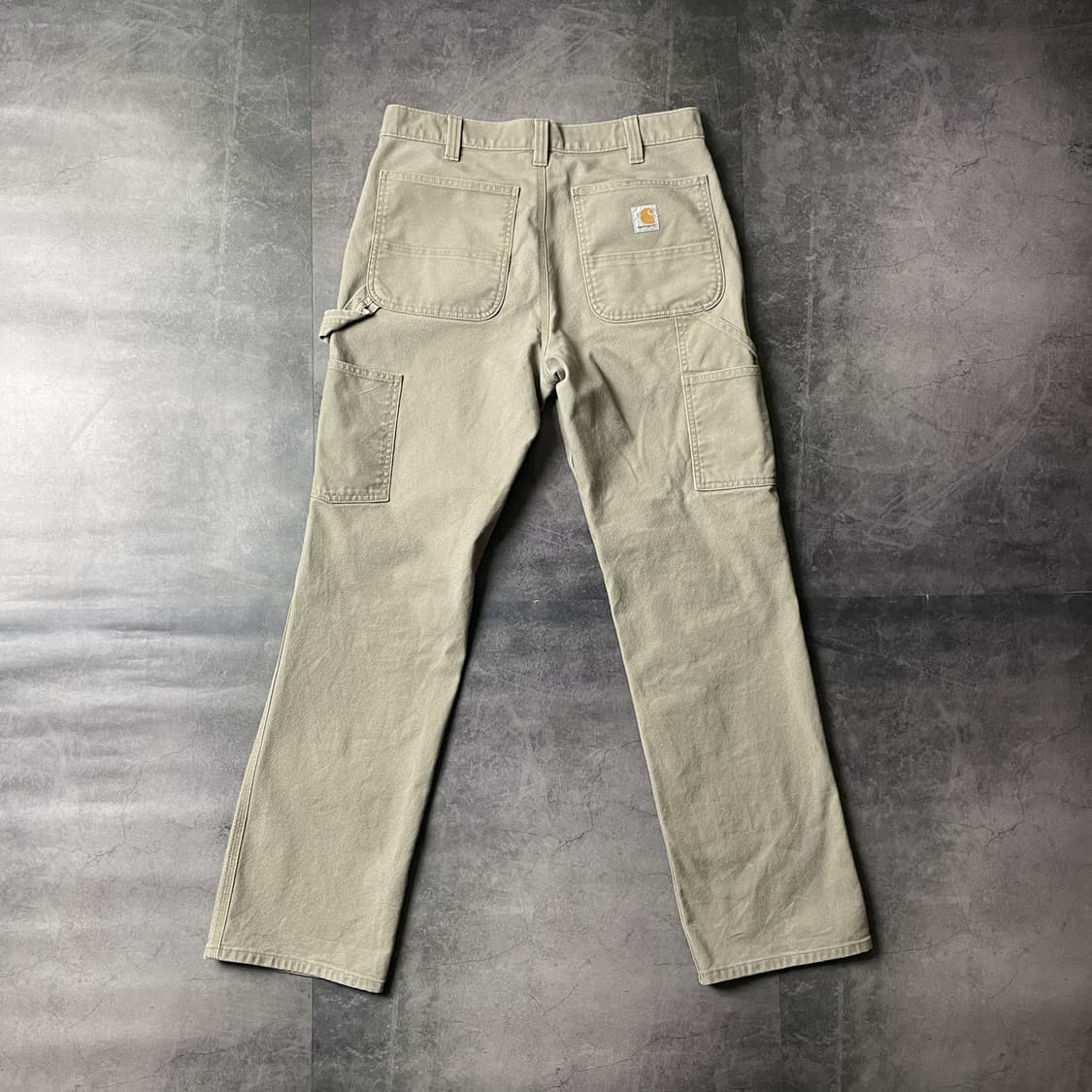 CARHARTT 칼하트 빈티지 베이지 싱글니 카펜터 워크팬츠 상품이미지6