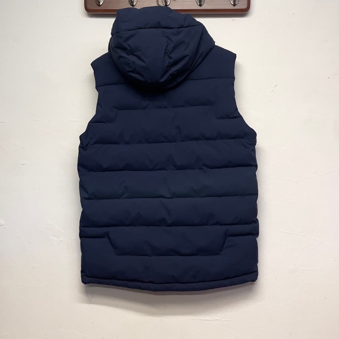 미즈노 네이비 후디 패딩 베스트   상품이미지4