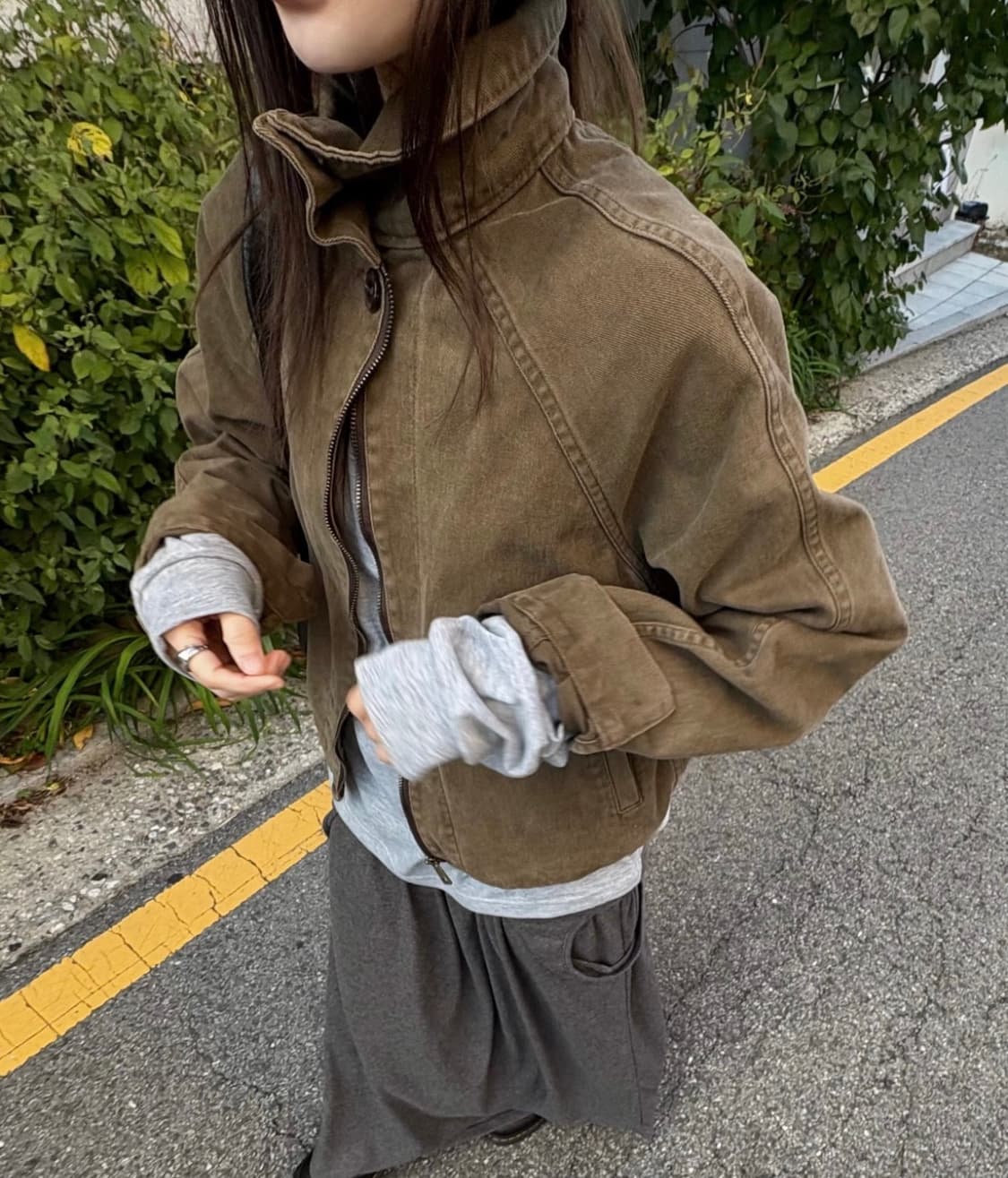 빈티지 자켓 브라운 상품이미지1