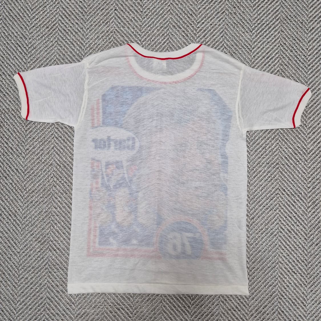 70s JIMMY CARTER 대선 캠페인 티셔츠 (M) 상품이미지6