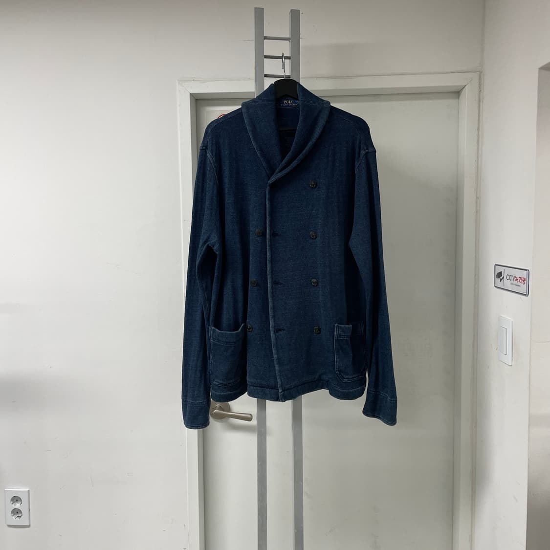 폴로 랄프로렌 숄카라 가디건 네이비 L 상품이미지1