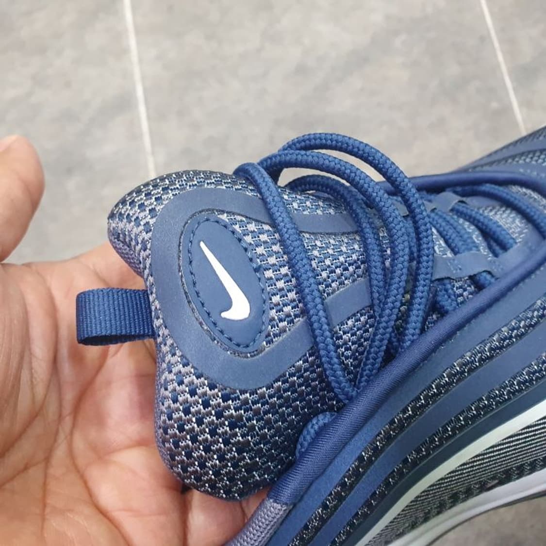 나이키 에어 맥스 97 울트라 네이비 918356-402(255) 상품이미지5