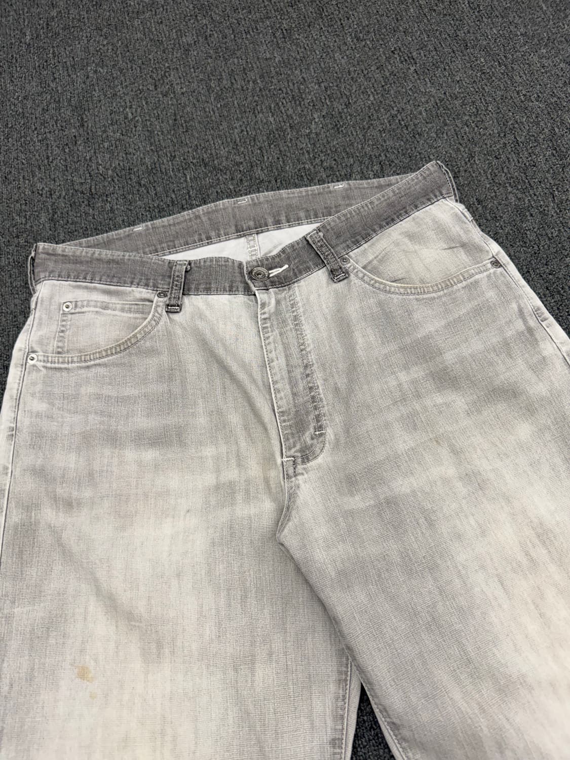33)랭글러 빈티지 w3444 그레이 데님팬츠 상품이미지4