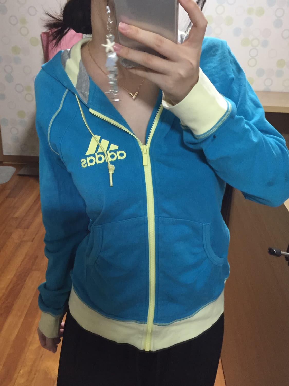 아디다스 스카이블루 면져지 상품이미지1