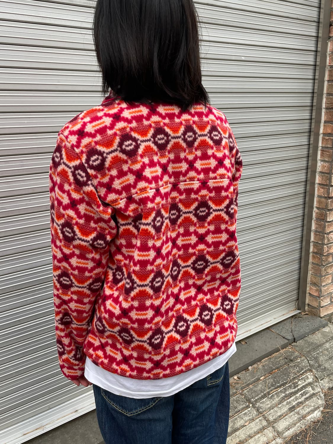 Patagonia Synchilla Aztec Pink Snap-T 상품이미지5