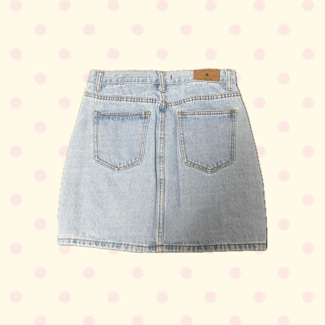 연청 데님 미니스커트 상품이미지2