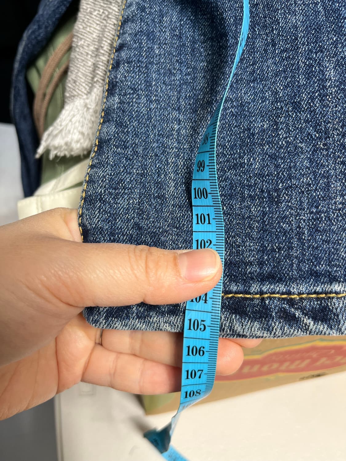 인스턴트펑크 부츠컷 데님 팬츠 1사이즈 상품이미지8