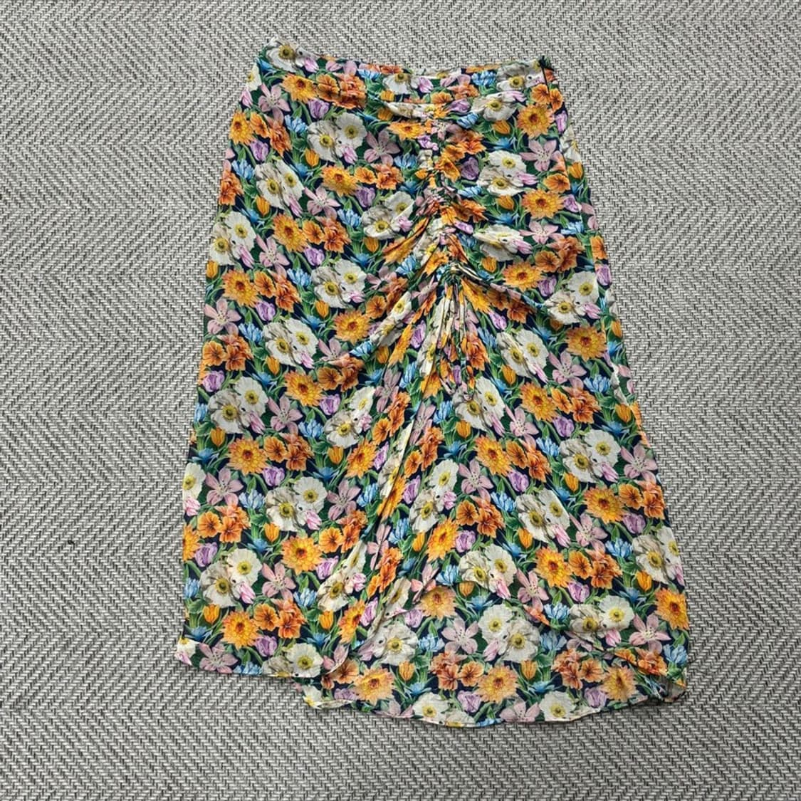 아떼바네사 브루노 플라워 패턴 스커트v0372 상품이미지1