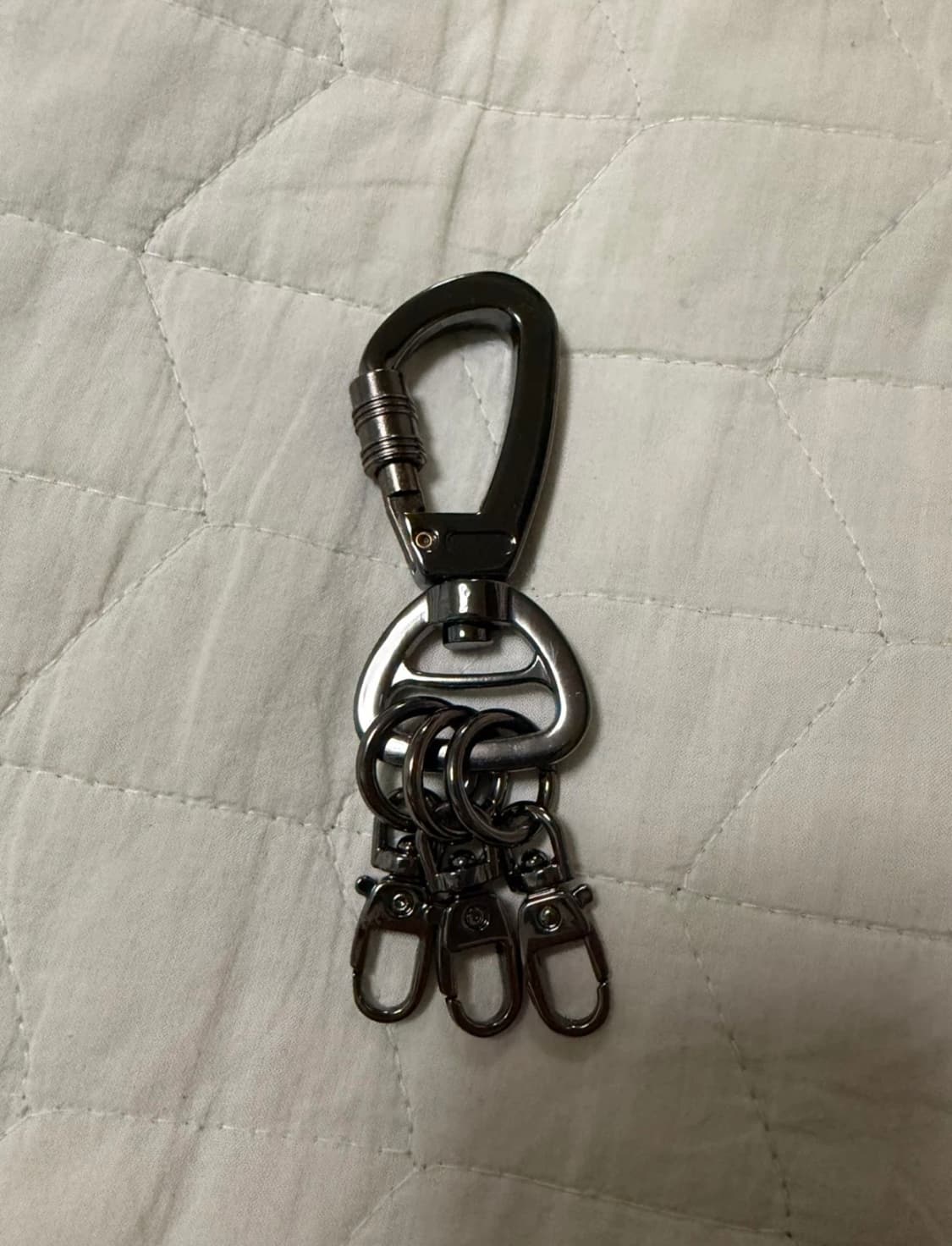 스칼렛또 블랙 카라비너 키링 상품이미지1