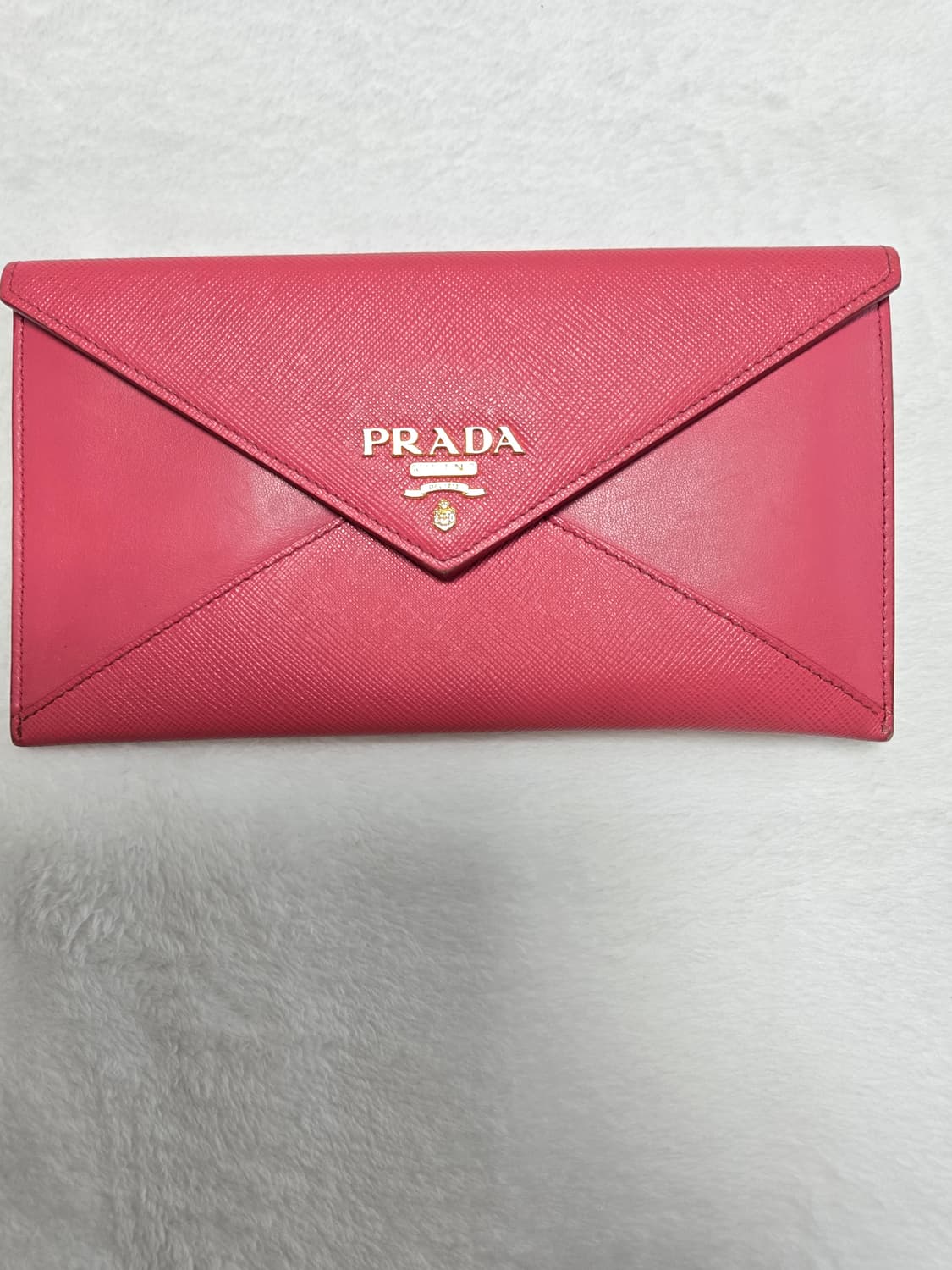 프라다 핑크 사피아노 장지갑 상품이미지1