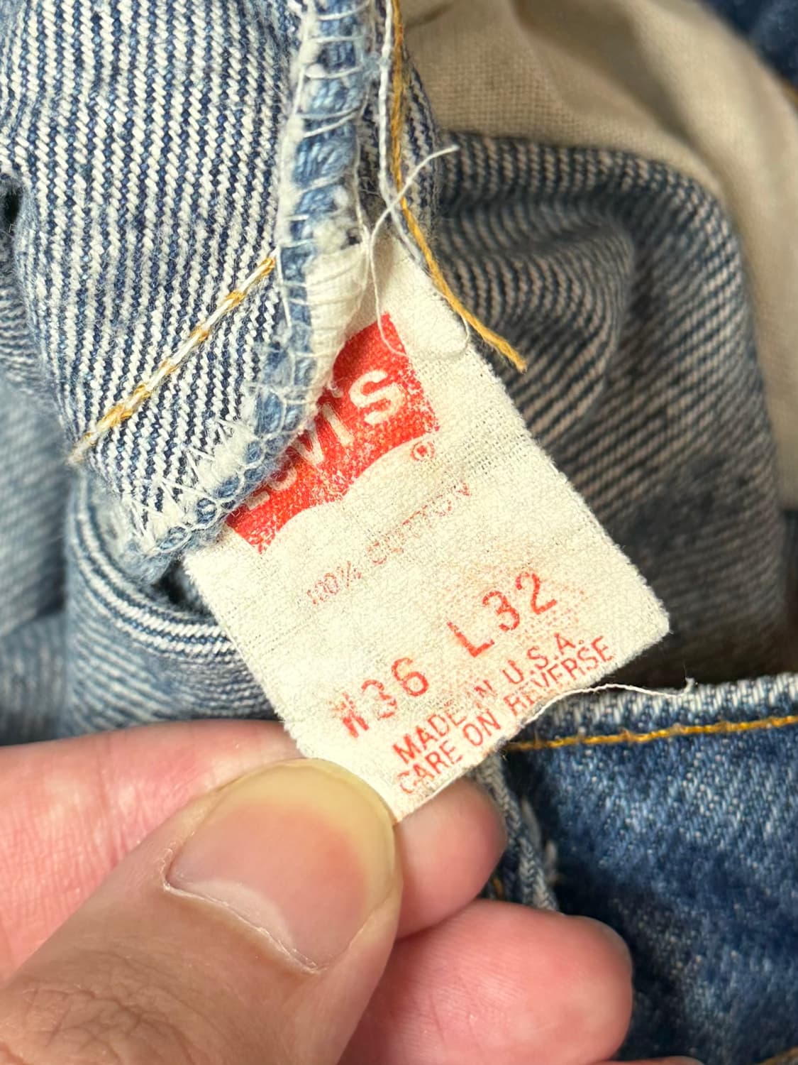 90's USA Made 빈티지 리바이스 517 부츠컷 상품이미지9