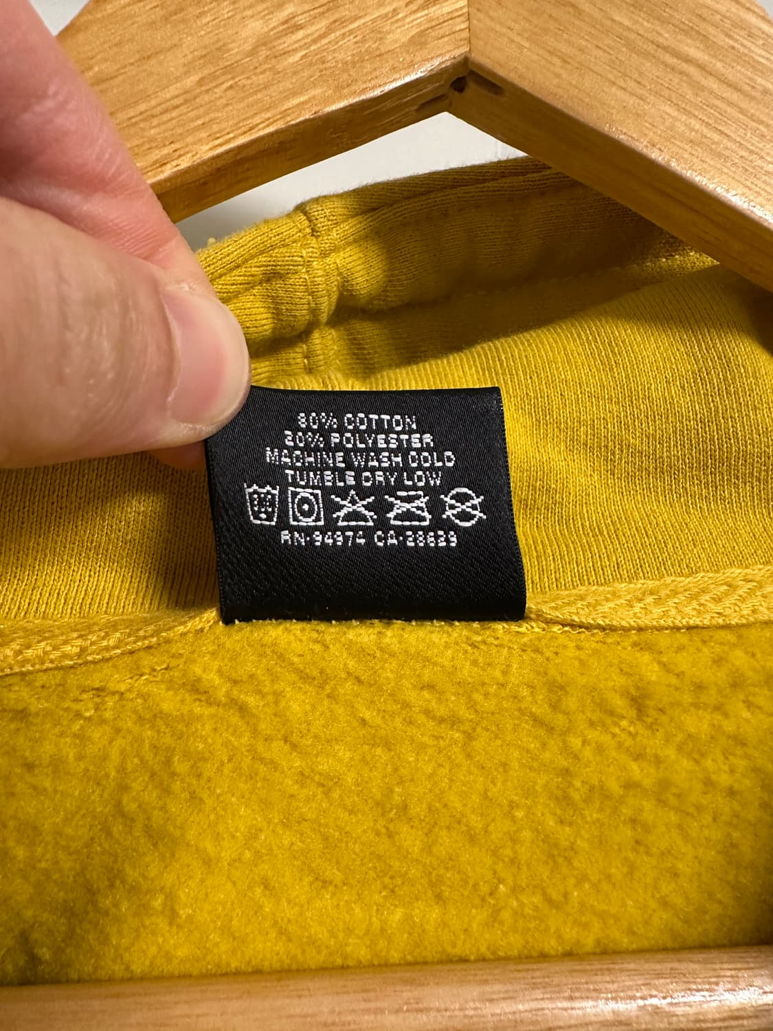 스투시 에잇볼 후드티 옐로우 노랑 머스타드 8볼 후디 레어 희귀 상품이미지5