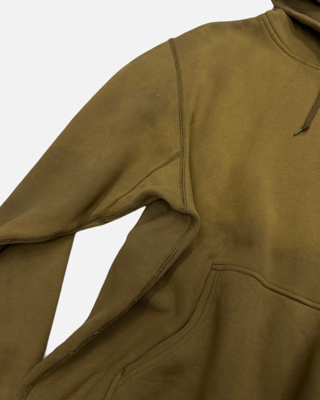 vintage uniqlo fade khaki hood t 상품이미지4