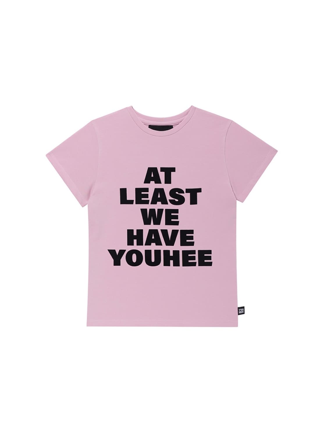 유희 - lettering T-shirt pink 상품이미지1