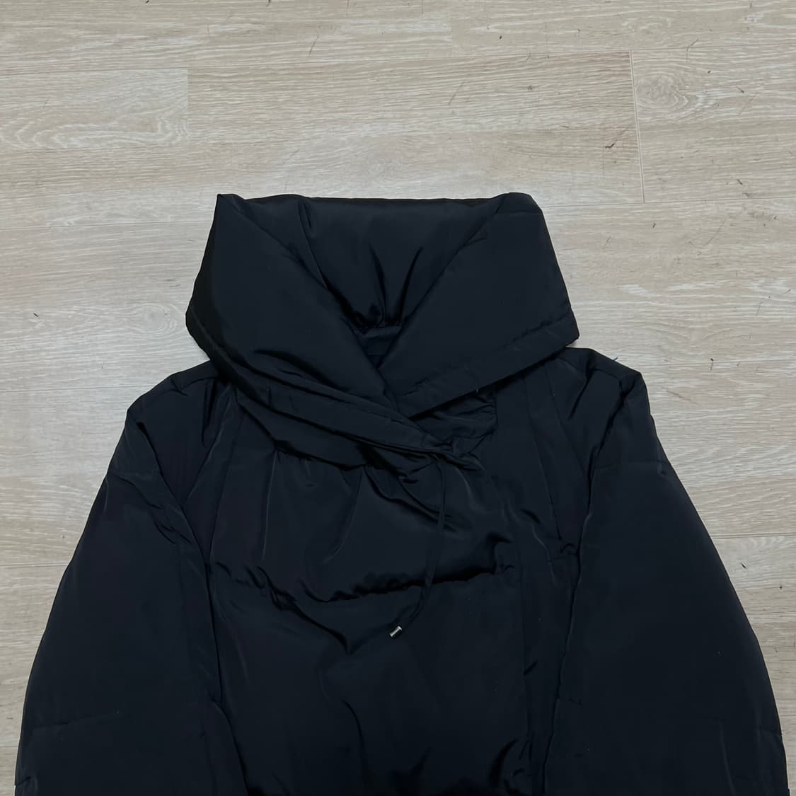 지고트 여성 프리미엄 덕다운 하이넥 롱패딩 [블랙] XS/85 상품이미지2