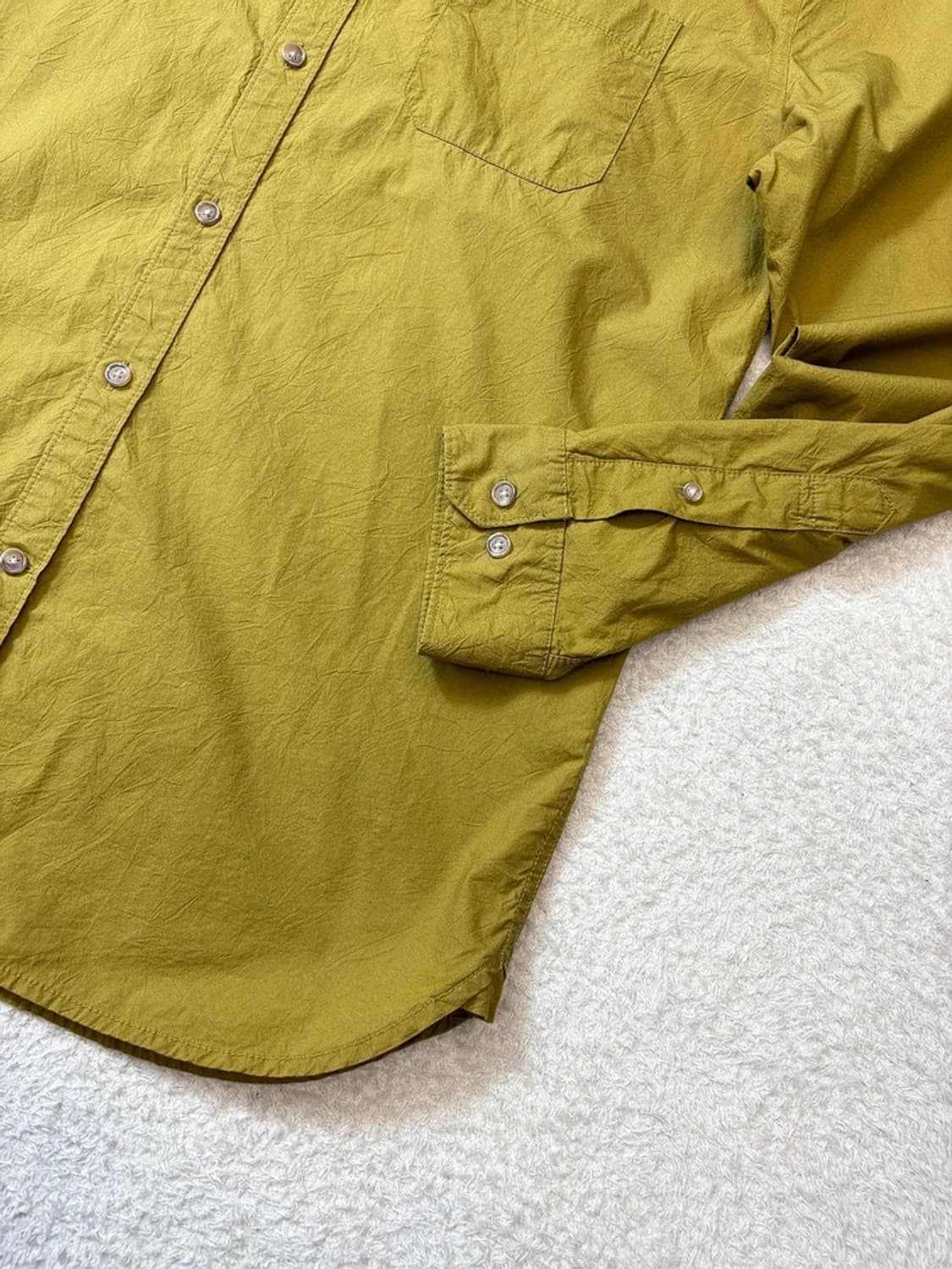 시리즈 18ss 퍼티그 머스타드 셔츠 PN6264 상품이미지5