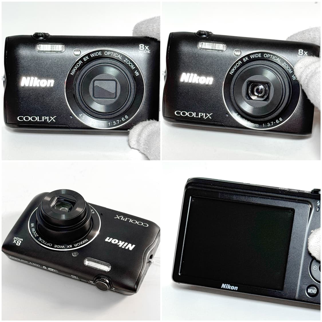 니콘 쿨픽스 A300 (S3700) 블랙 빈티지디카 상품이미지3