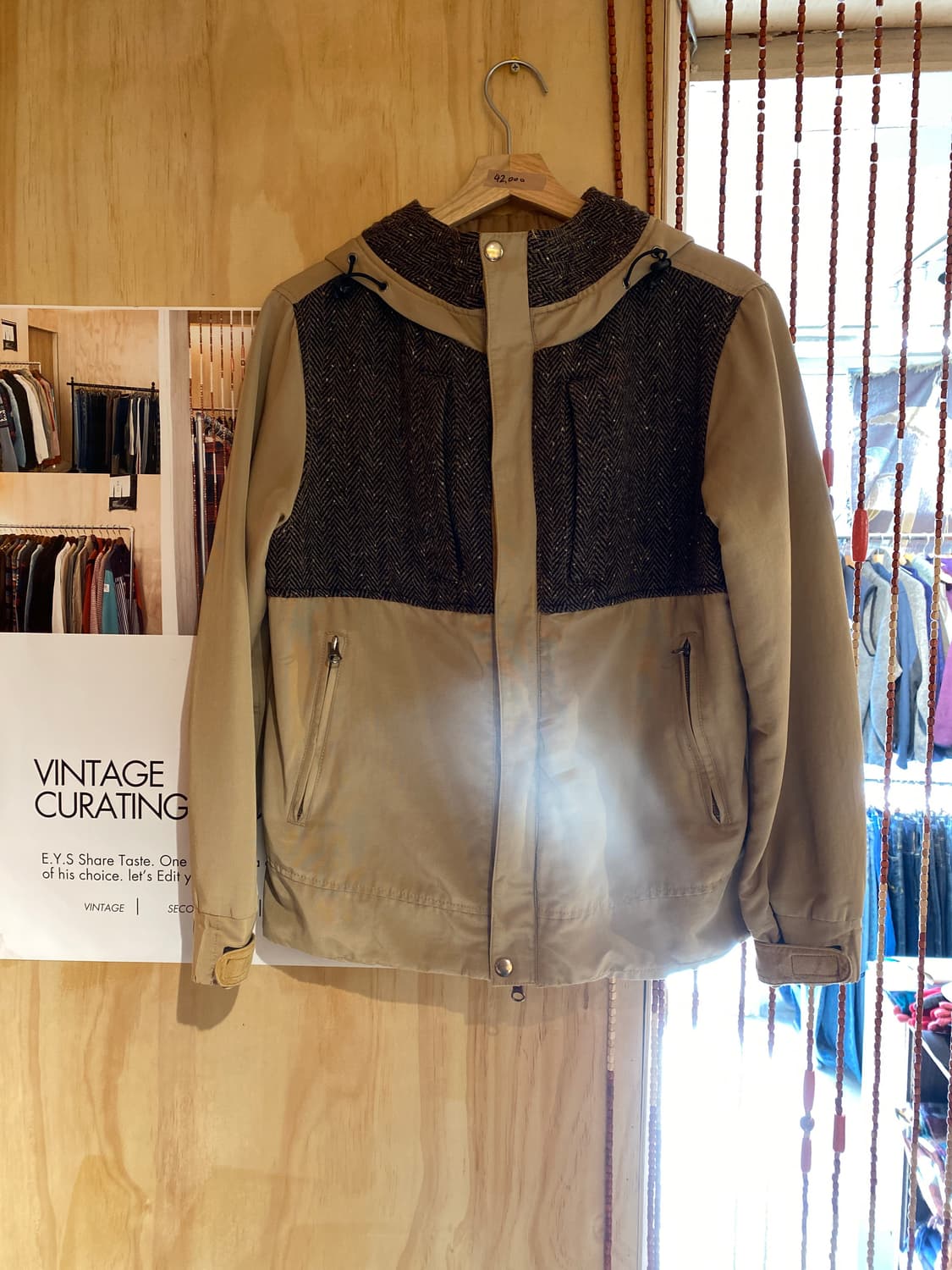 Lamond 해링본 코튼자켓 상품이미지1