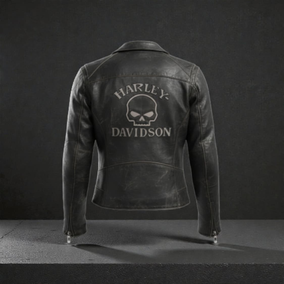 Harley-Davidson 여성용 레더 자켓 (정품) / S 상품이미지3