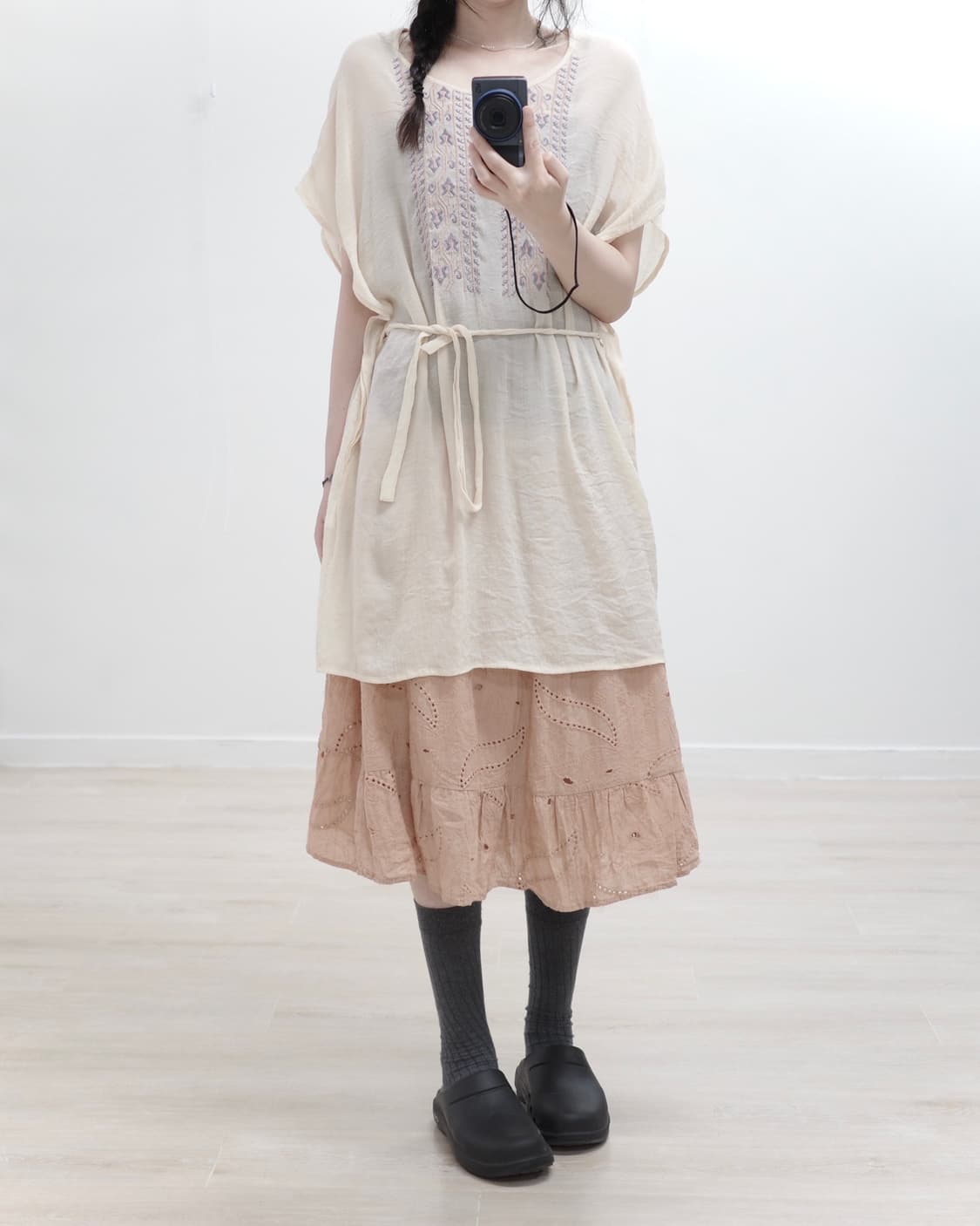 Grape fruit punching skirt 상품이미지2