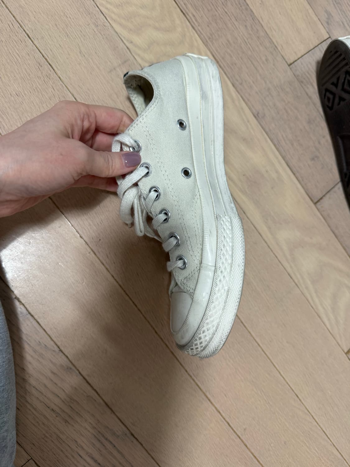 컨버스 X 꼼데가르송 플레이 척 70 (아이보리) 상품이미지8