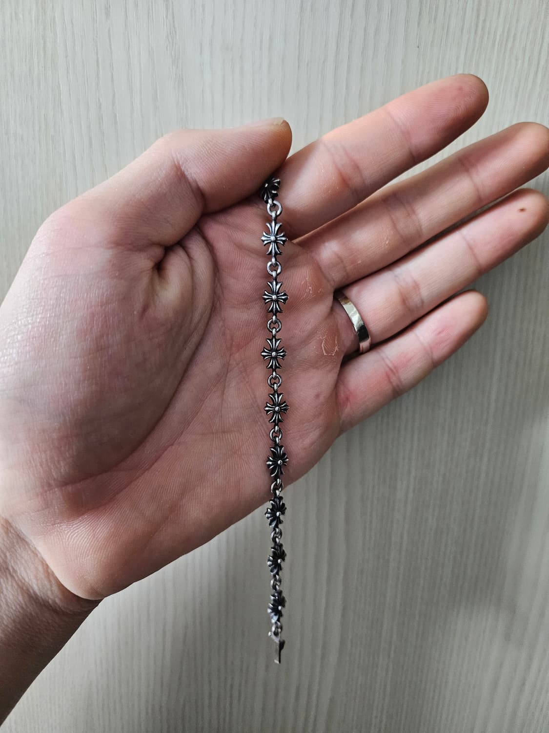 크롬하츠 타이니 e ch 팔찌11링크 상품이미지9