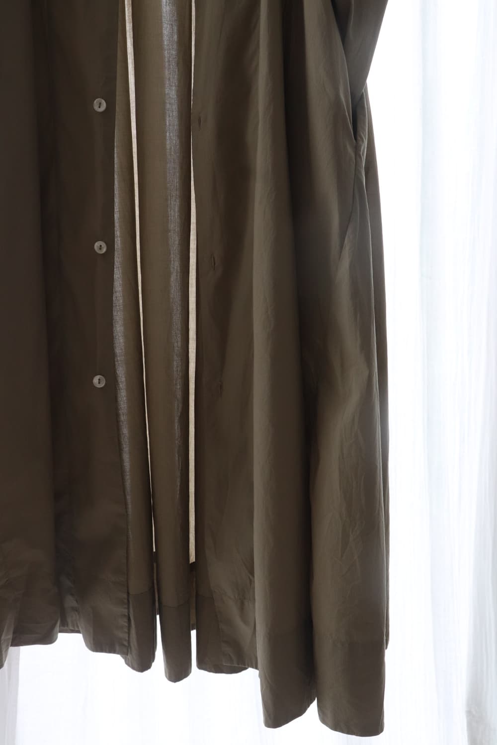 [Veritecoeur] Smocking Robe Dress 상품이미지8