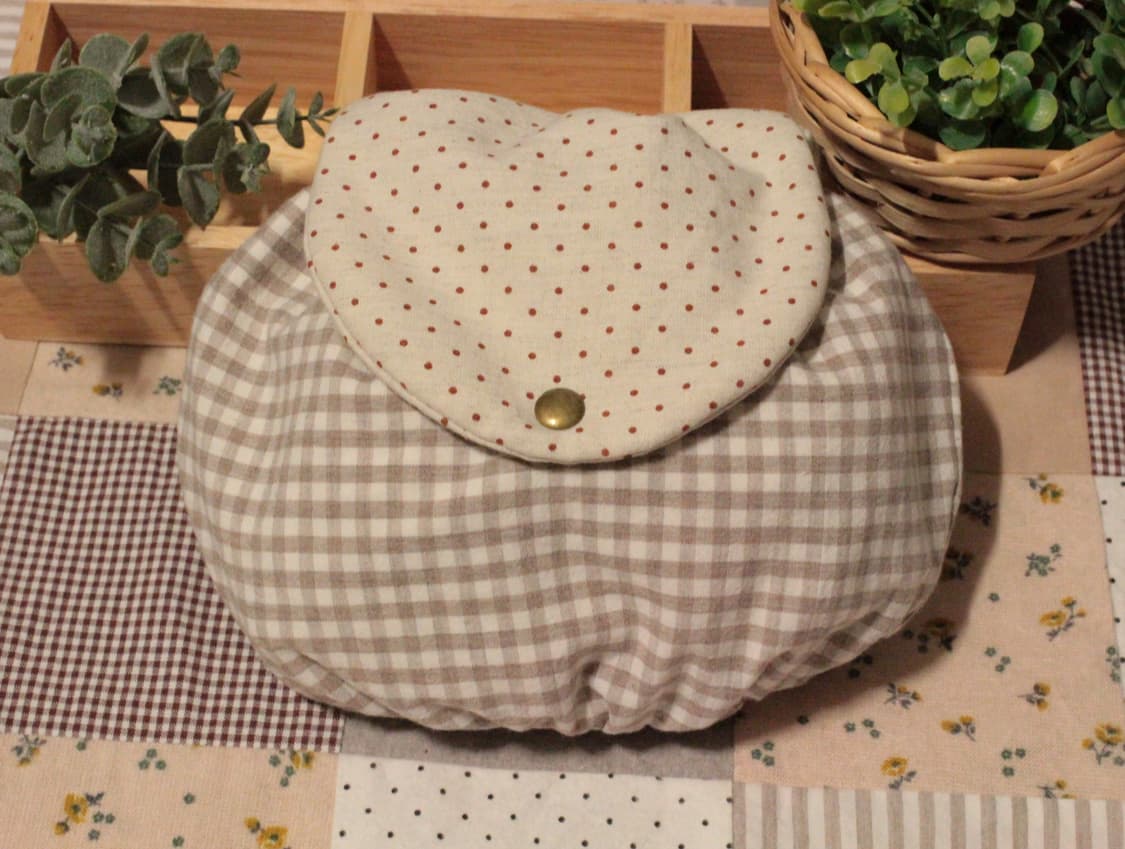 핸드메이드 도트 밴딩 파우치 상품이미지1