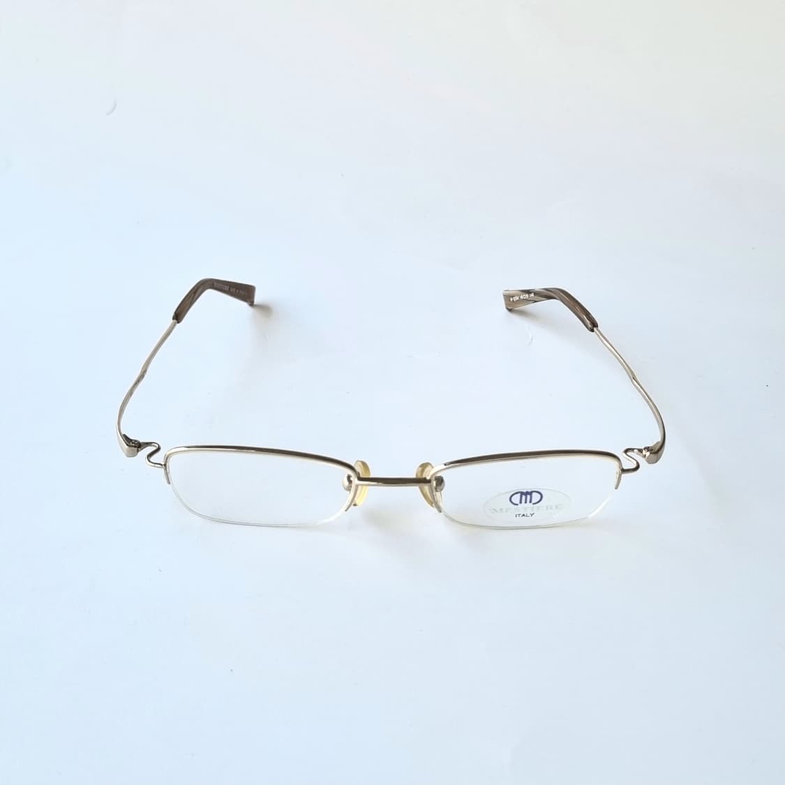 데드스탁 ITALY 빈티지 하프림 지그재그 안경테 712 상품이미지2
