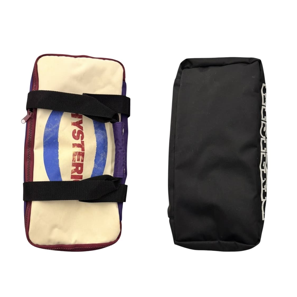 히스테릭글래머 컬러 블록 피크닉 보스턴백 퍼플/블랙 상품이미지7