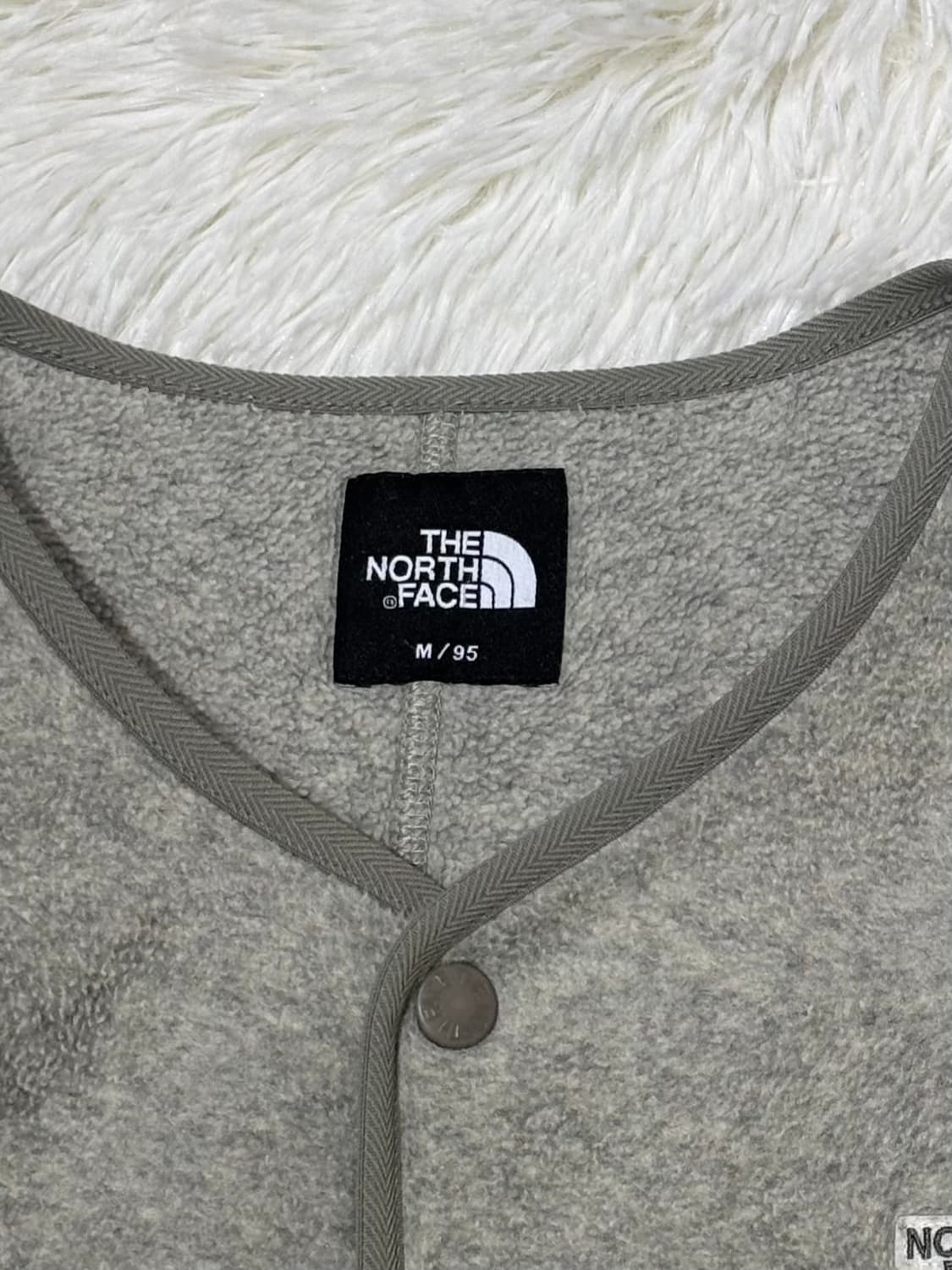노스페이스 그레이 후리스집업 상품이미지5