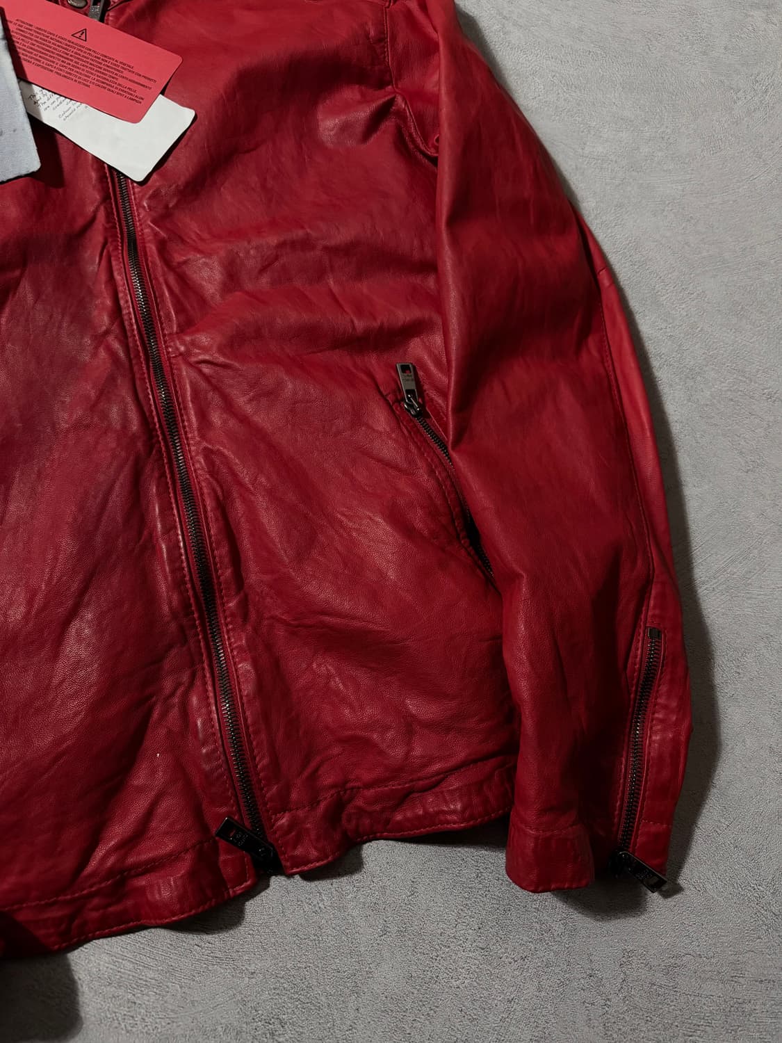 조르지오 브라토 램스킨 싱글라이더자켓 상품이미지4