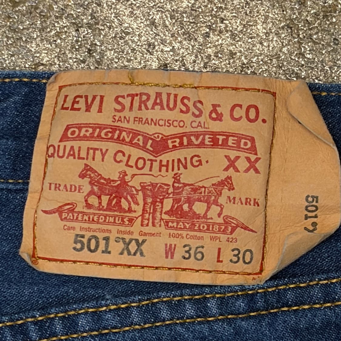 00s USA  빈티지 리바이스 501XX 청바지 상품이미지8