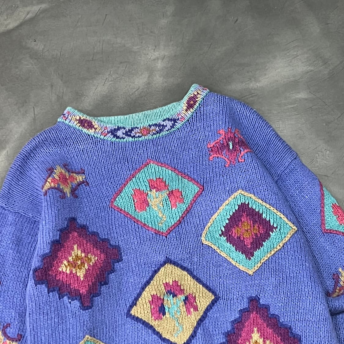  엘엘빈 지오메트릭 니트 y15407 상품이미지3