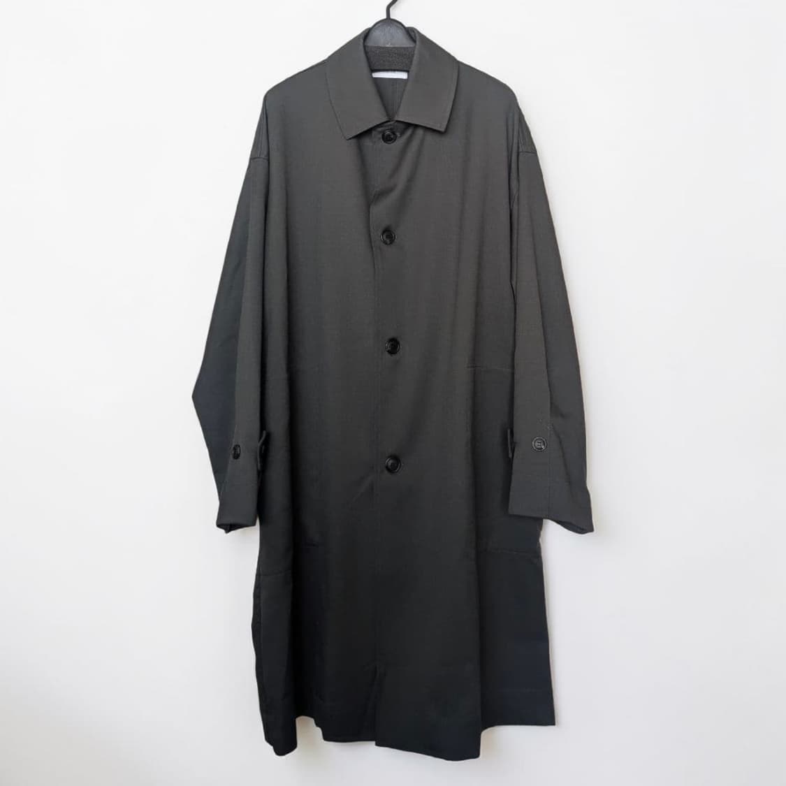 마카웨어 라펠리스 울 셔츠코트 상품이미지3