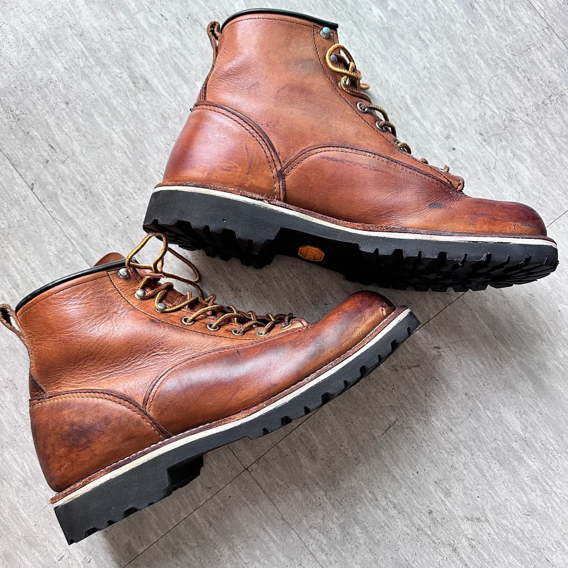 Red Wing 2904 라인맨 Made in USA 비브람 리솔 상품이미지3