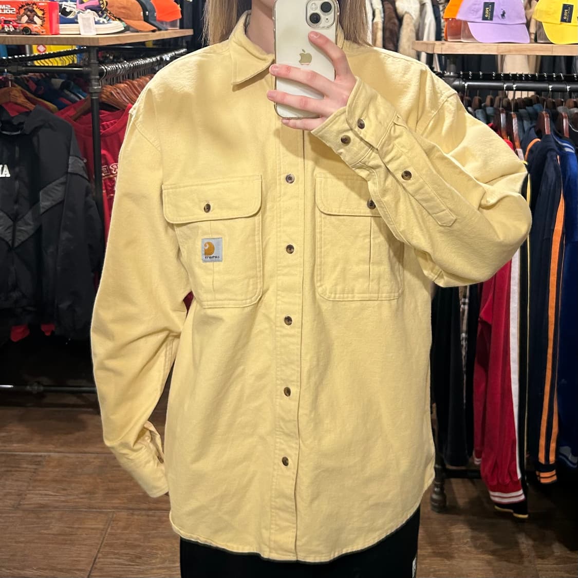 [HI] 칼하트 셔츠 옐로우 상품이미지2