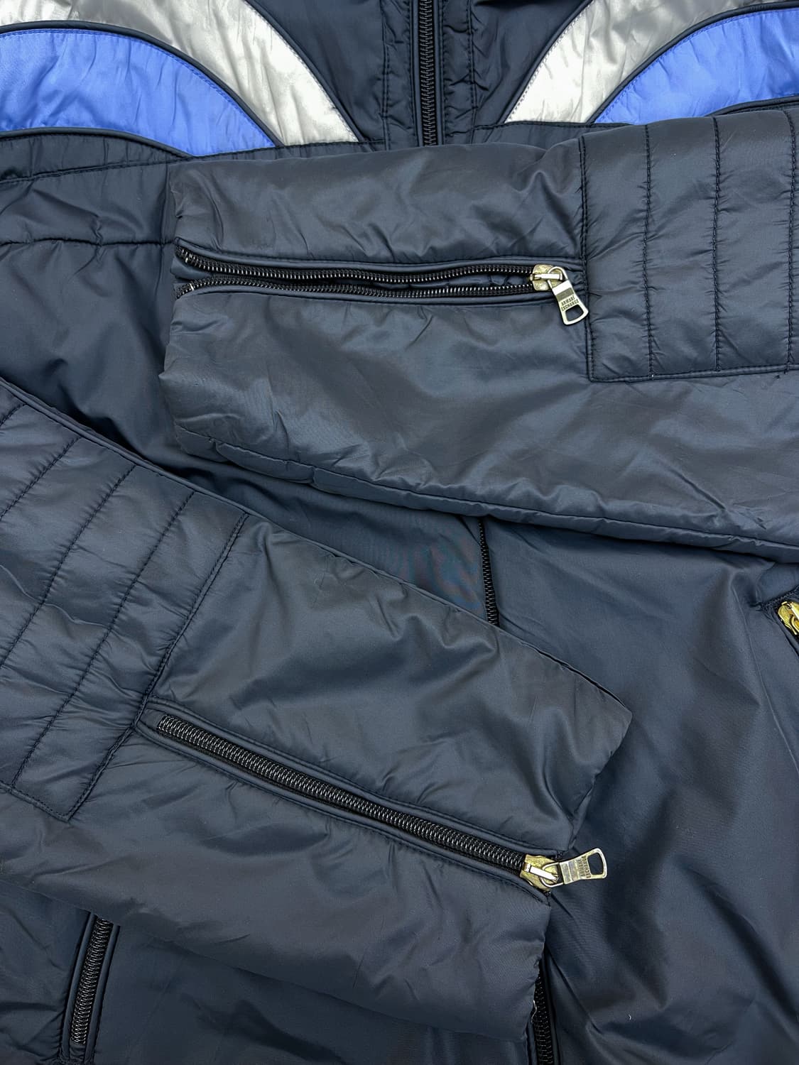 아르마니 익스체인지 투웨이 나일론 패드 바이커 자켓 상품이미지7