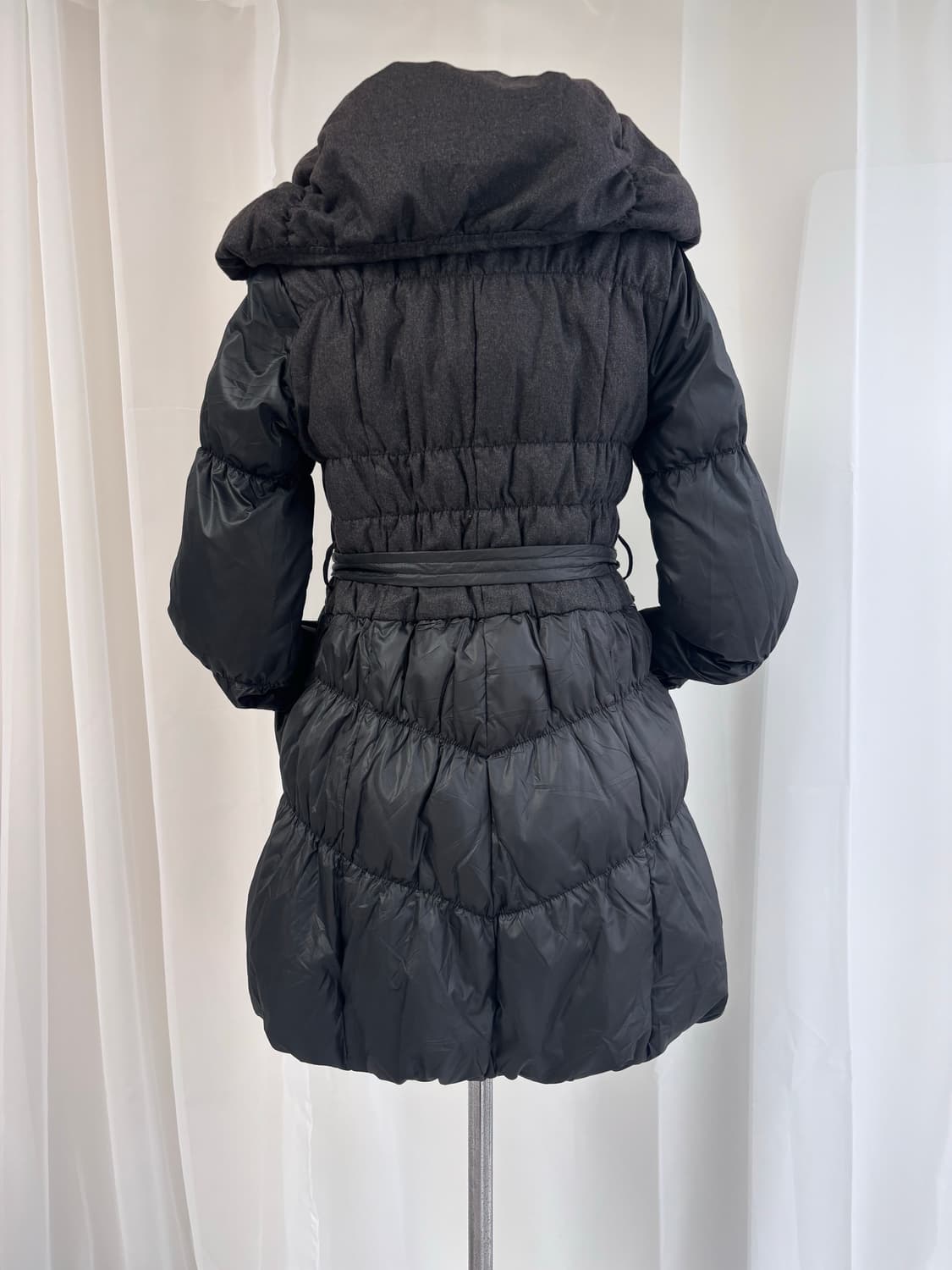 NATURAL FIT 셔링 슬림 페미닌 패딩 상품이미지10