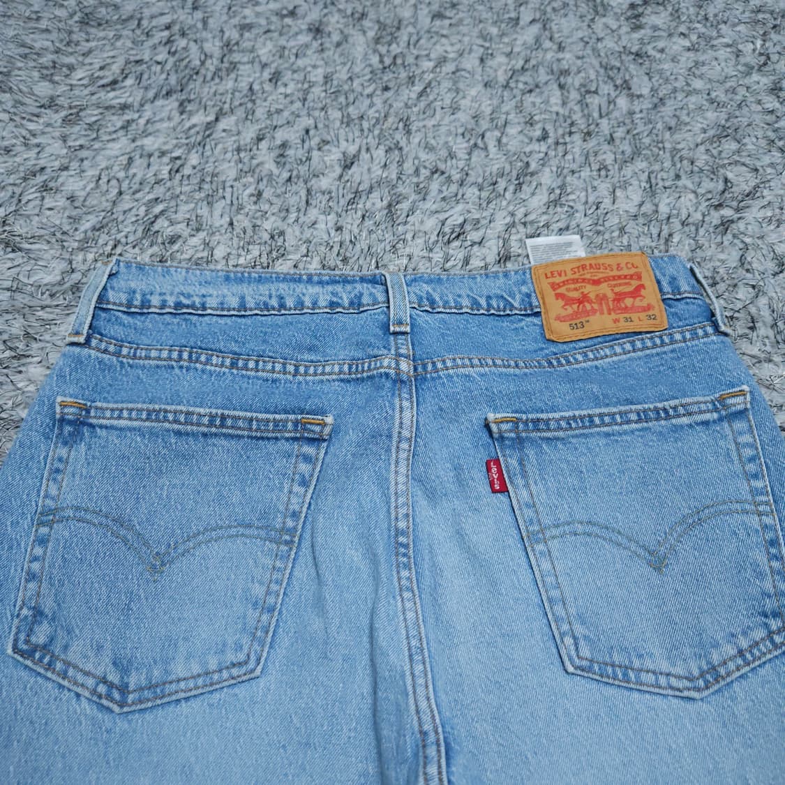 리바이스513) 31/32 연청바지 일자청바지 / 왕눈이샵 상품이미지6