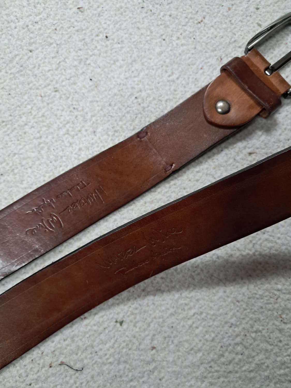 넘버나인가죽벨트 상품이미지2