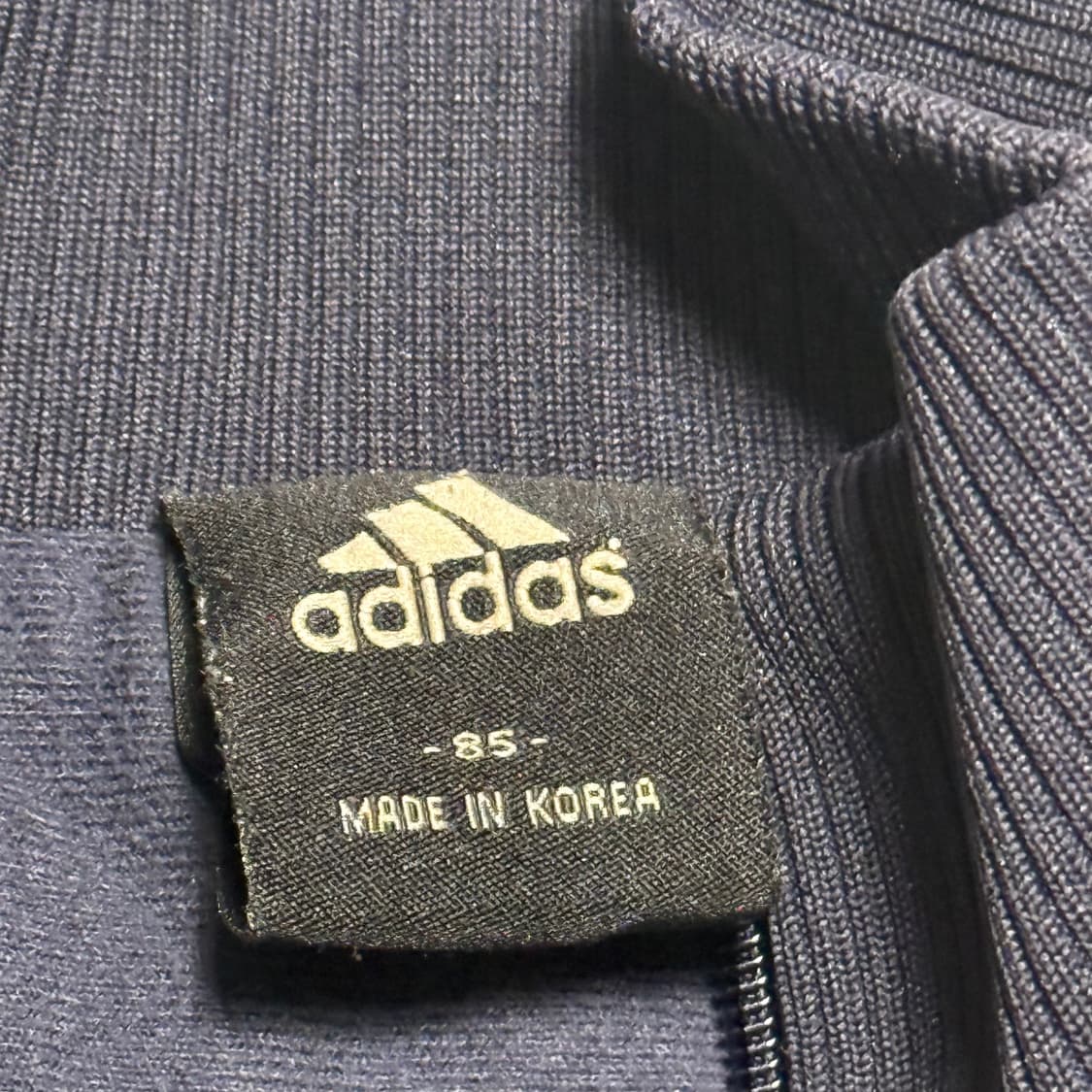 85 아디다스 핑크 삼선 네이비 패딩 트랙탑 상품이미지4