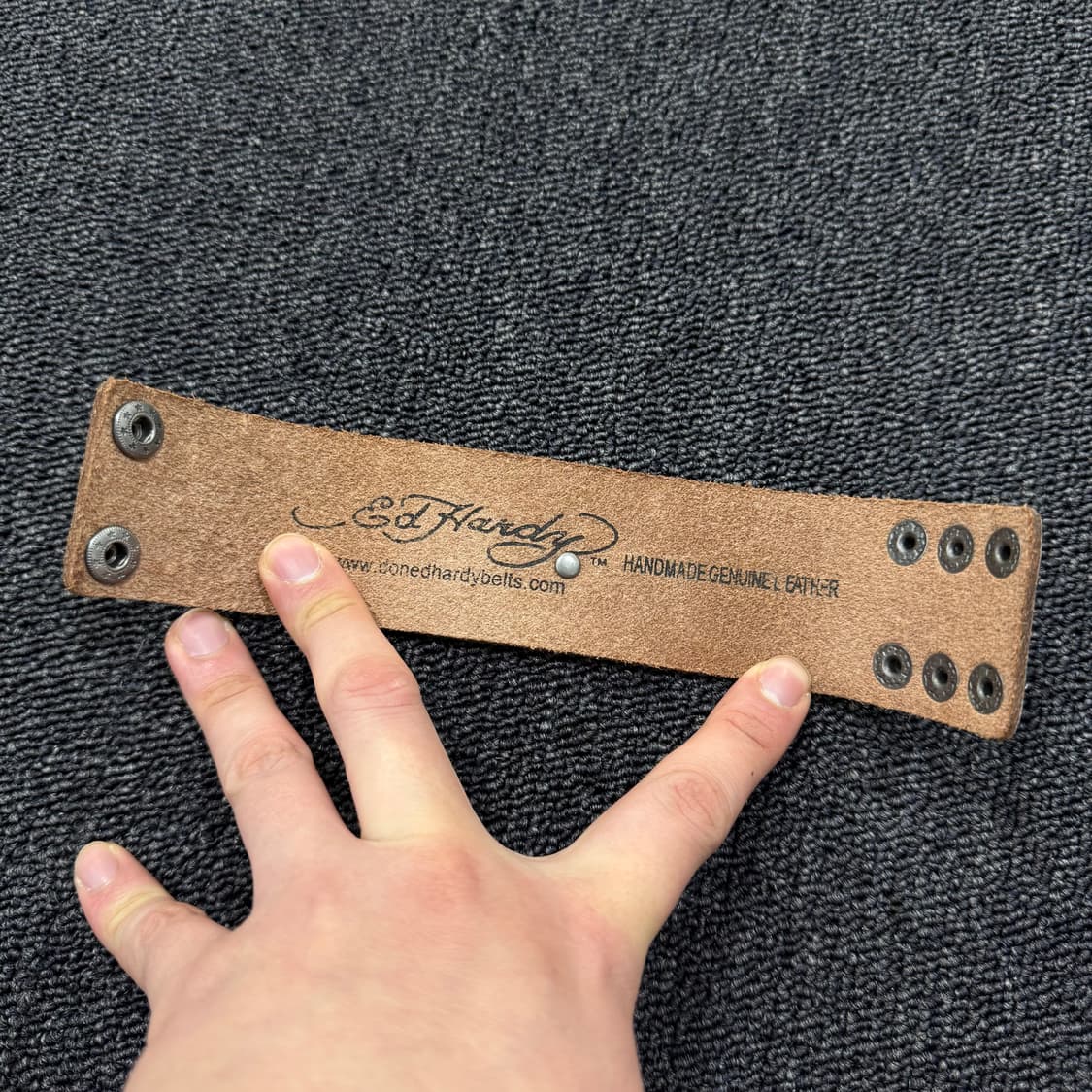 에드하디 빈티지 크랙 가죽 팔찌 상품이미지6