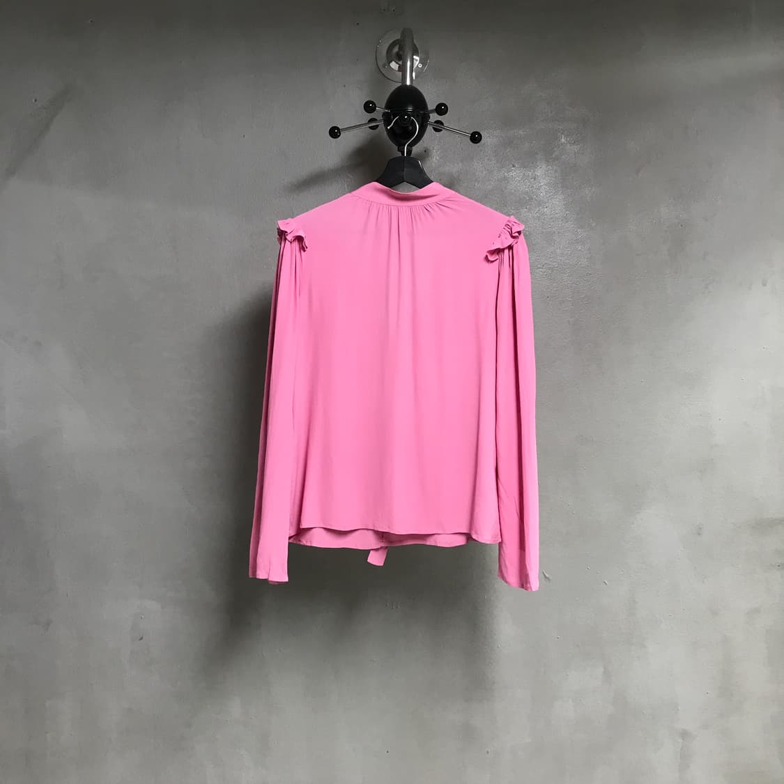 MSGM 실크 혼방 블라우스 핑크 40(W) 상품이미지6