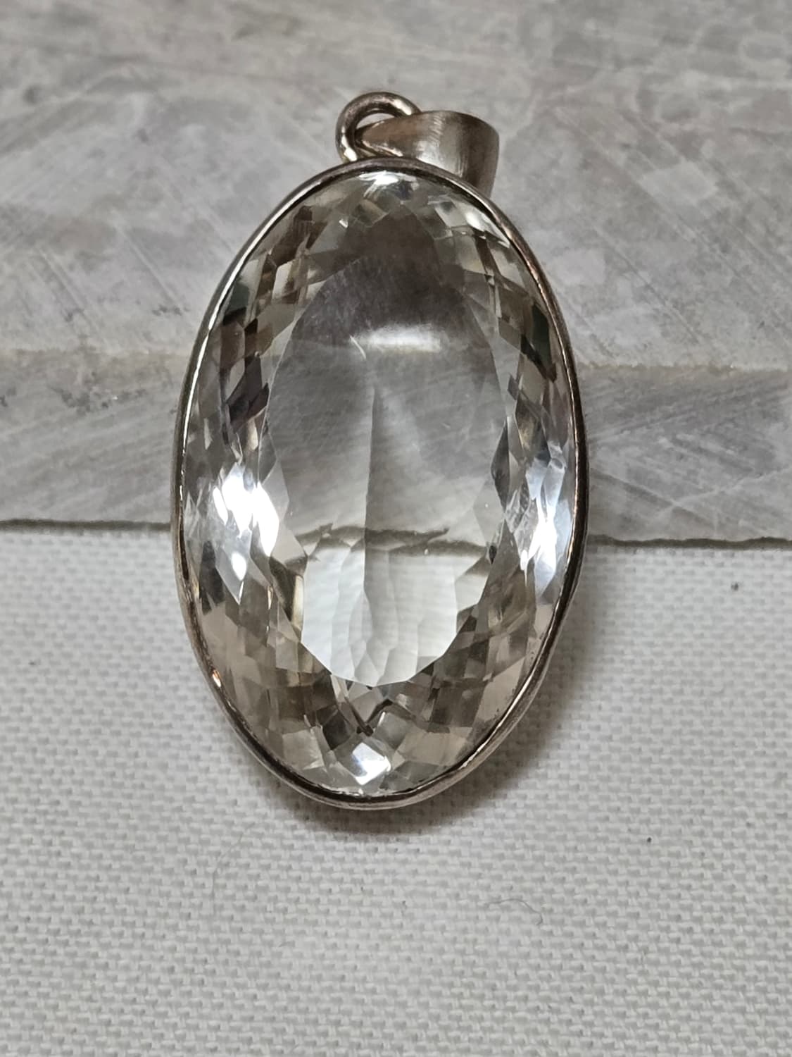 백수정 실버 팬던트 중동 오만산 상품이미지1