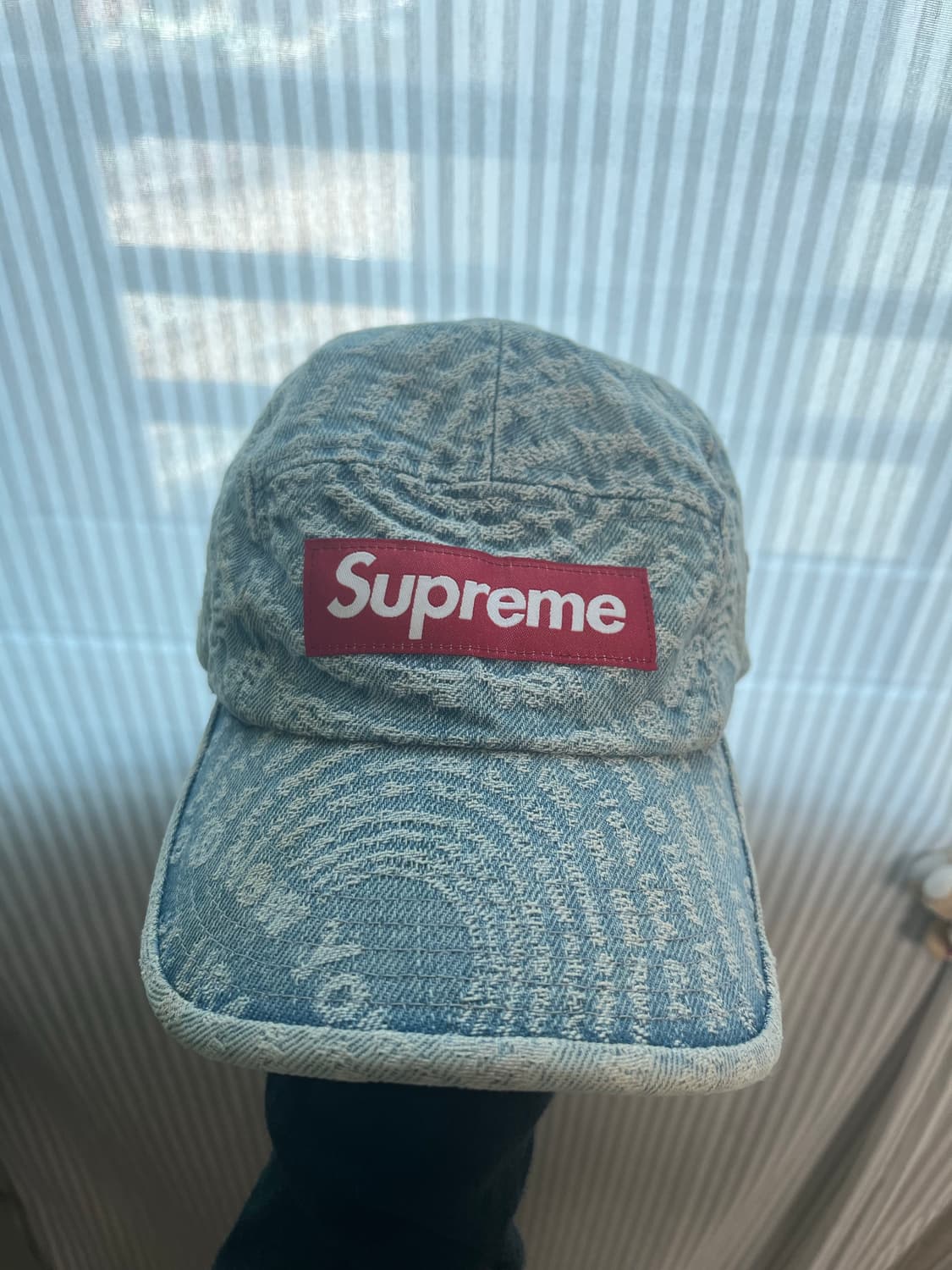 슈프림 데님 볼캡 상품이미지1