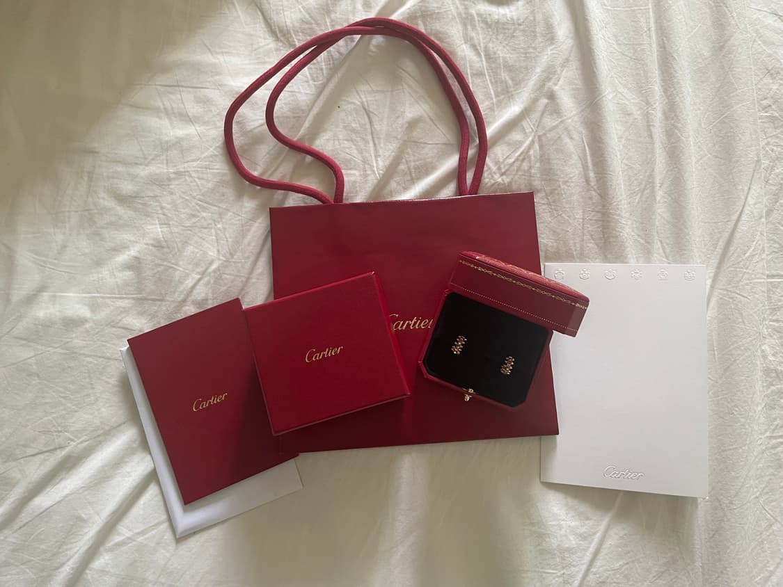 클래쉬드 까르띠에 미니 이어링 상품이미지3