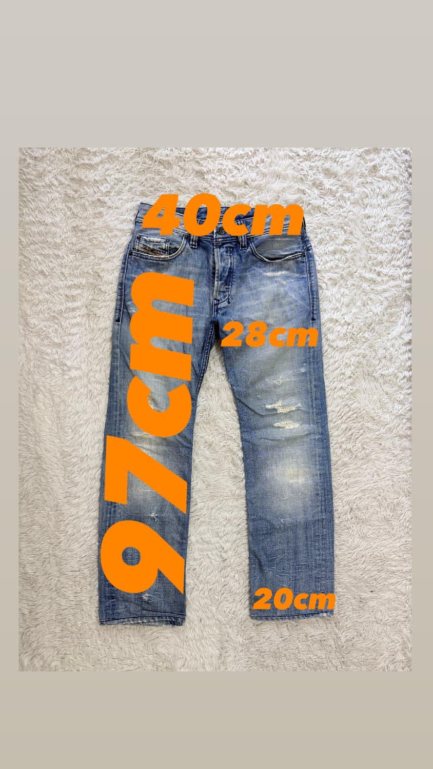 [상품명] 디젤(Diesel) SAFADO 0071J 스트레이트 데님  상품이미지2