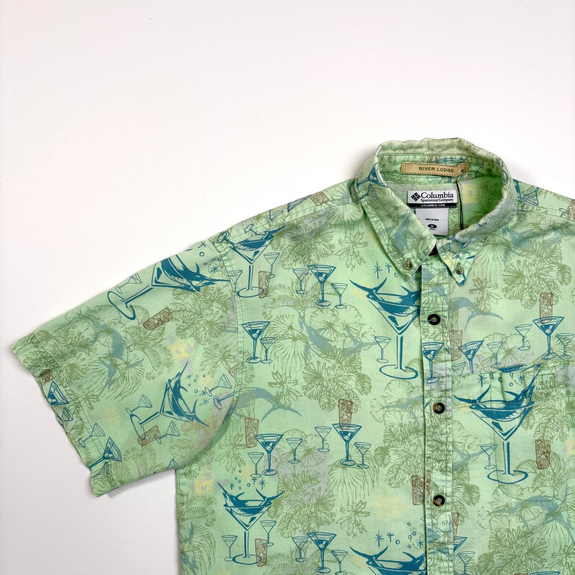[M] Columbia RIVER LODGE half-shirt 상품이미지3
